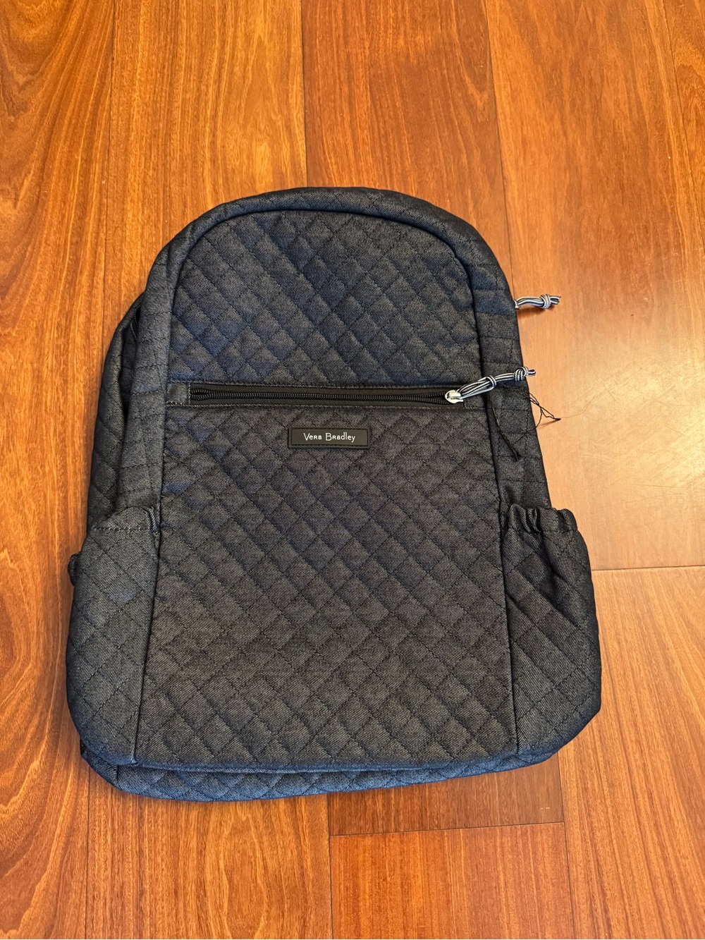 Vera Bradley Denim Navy Moonlight Backpack NWOT